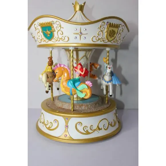 Disney Princess Dreams Go Round Carousel, 2021 Keepsake Decoration (Q)